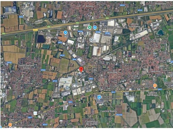 terreno industriale in affitto a Vittuone