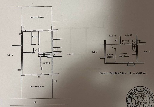 appartamento in affitto ad Azzano San Paolo