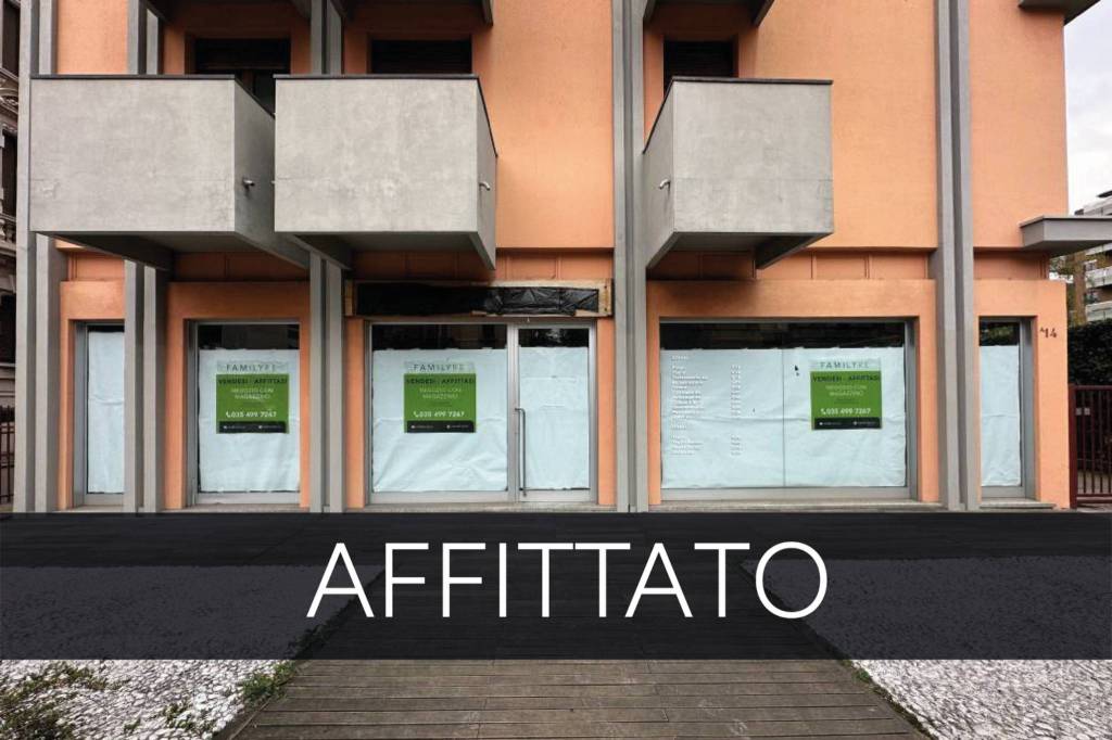 negozio in affitto a Bergamo