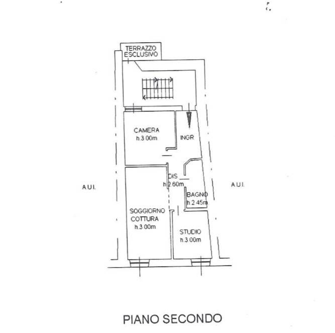 appartamento in affitto a Bergamo in zona Borgo Palazzo