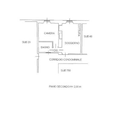 appartamento in affitto a Bergamo in zona Borgo Palazzo