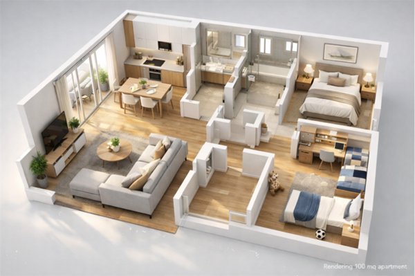 appartamento in affitto a Bergamo in zona Bergamo Centro