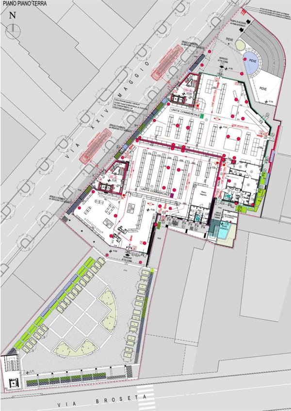 negozio in affitto a Bergamo in zona Ospedale