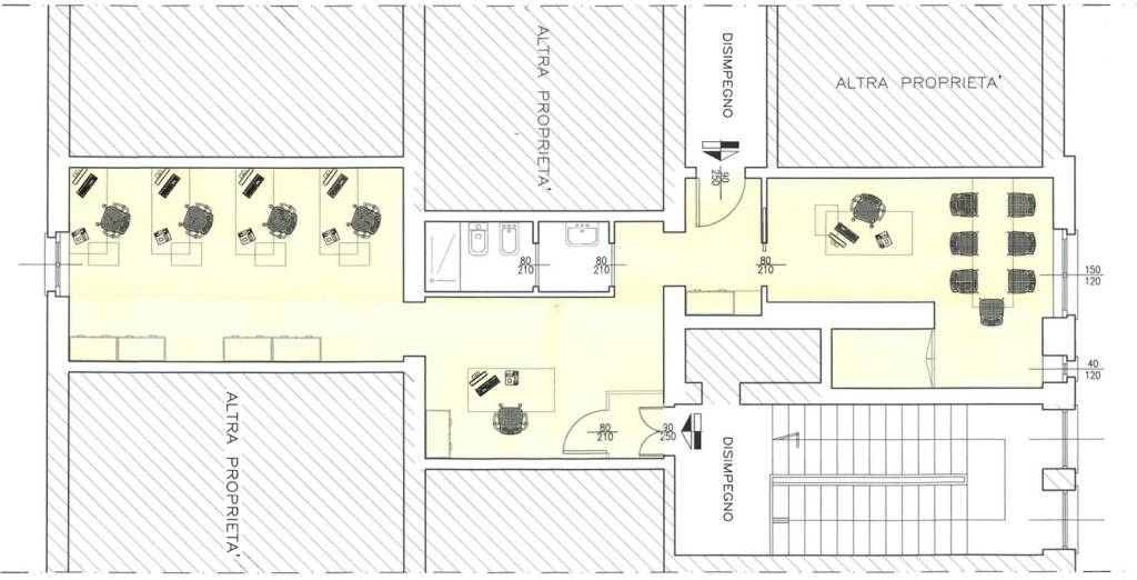 ufficio in affitto a Bergamo