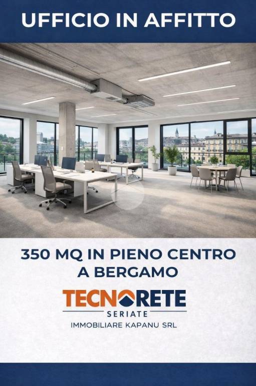 ufficio in affitto a Bergamo in zona Città Alta