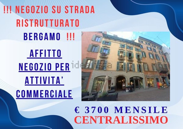 locale commerciale in affitto a Bergamo in zona Bergamo Centro