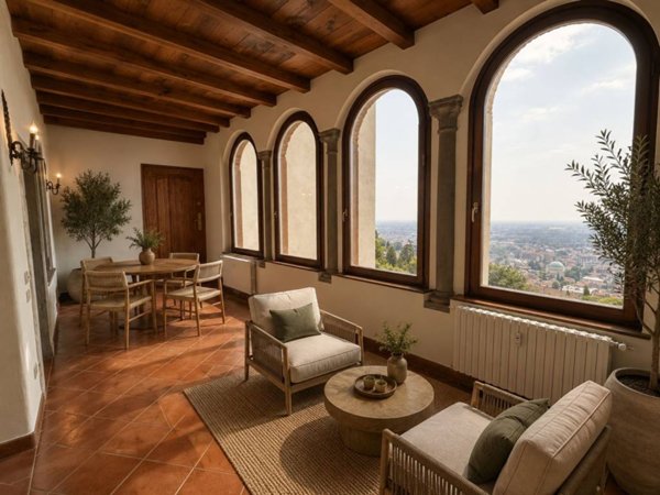 appartamento in affitto a Bergamo in zona Città Alta