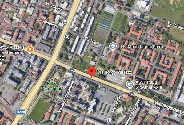 appartamento in affitto a Bergamo in zona Borgo Palazzo