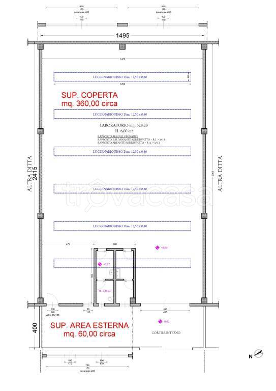 locale commerciale in affitto a Caravaggio