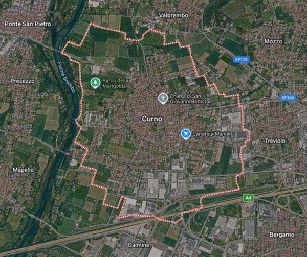 appartamento in affitto a Curno