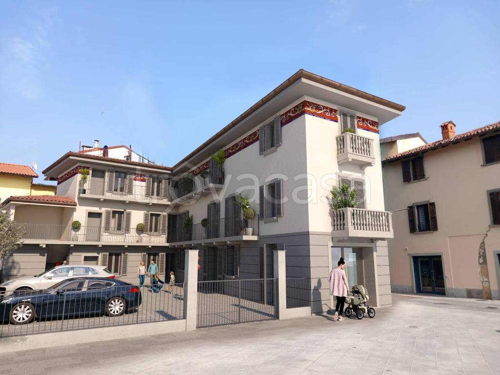 appartamento in affitto a Gorlago in zona Borghetti
