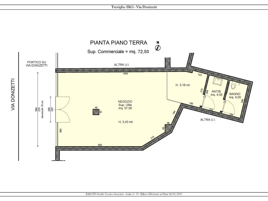 negozio in affitto a Treviglio