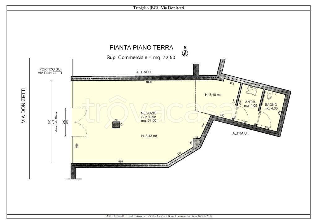 negozio in affitto a Treviglio