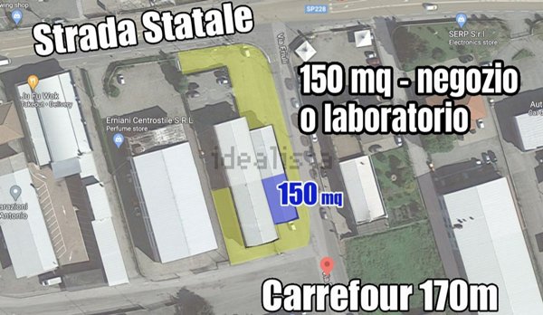 locale commerciale in affitto a Burolo