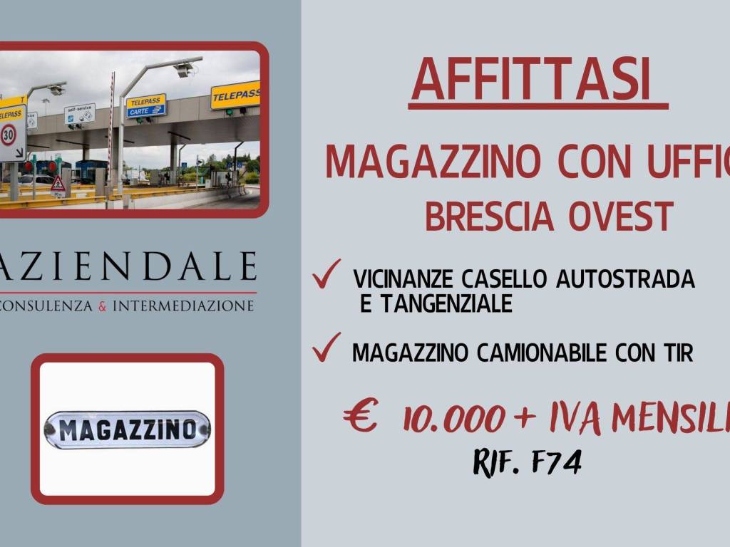 locale commerciale in affitto a Brescia in zona Caionvico