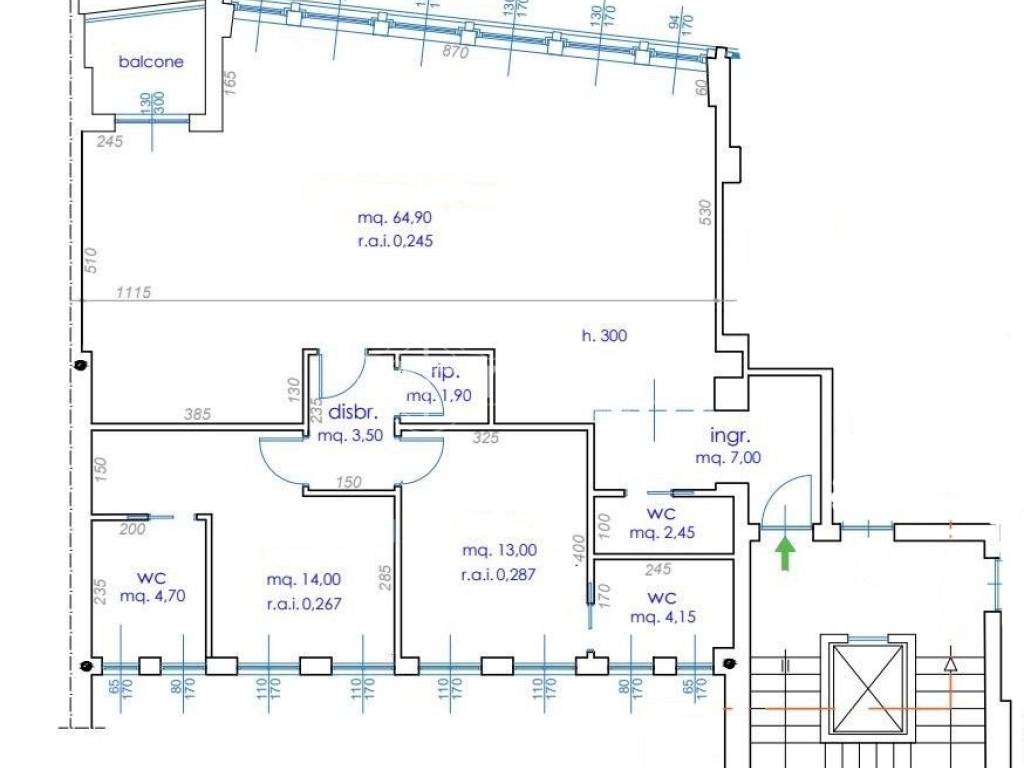 appartamento in affitto a Brescia in zona Centro Storico