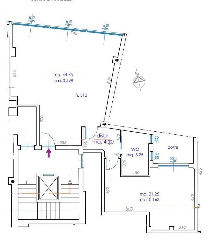 appartamento in affitto a Brescia in zona Centro Storico