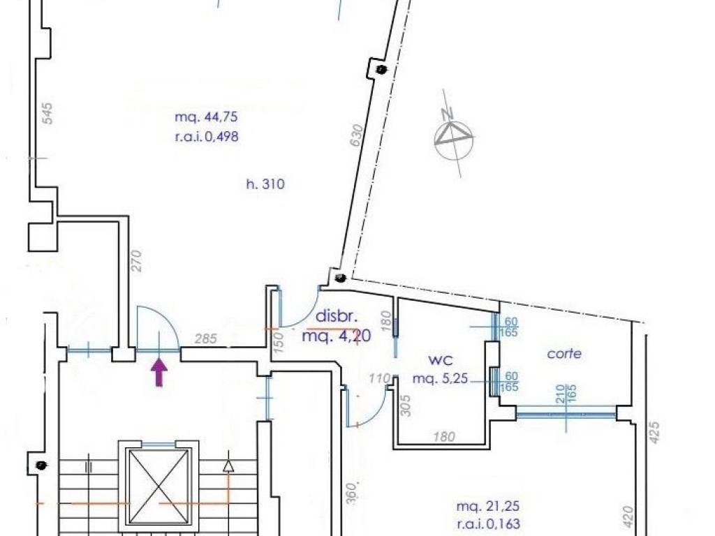 appartamento in affitto a Brescia in zona Centro Storico