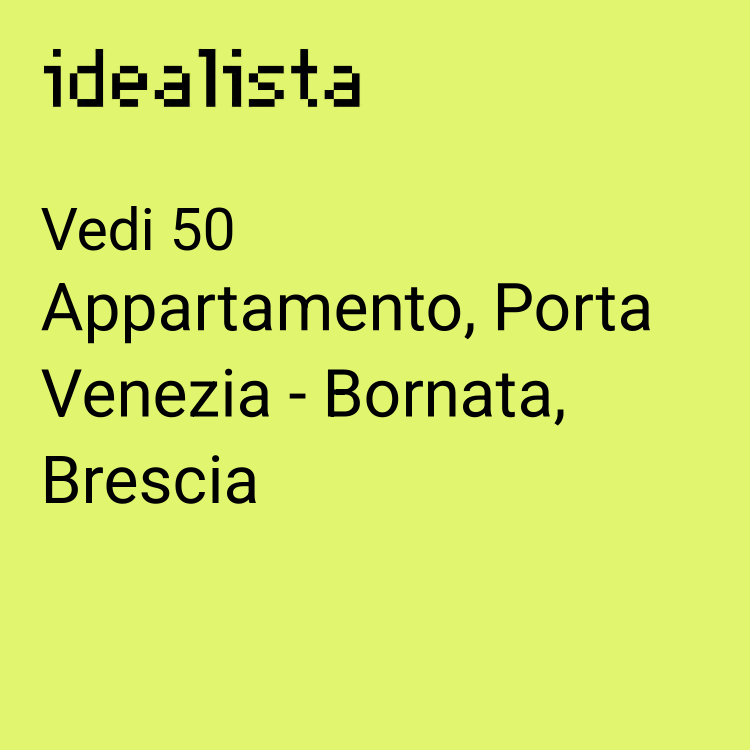 appartamento in affitto a Brescia in zona Porta Venezia
