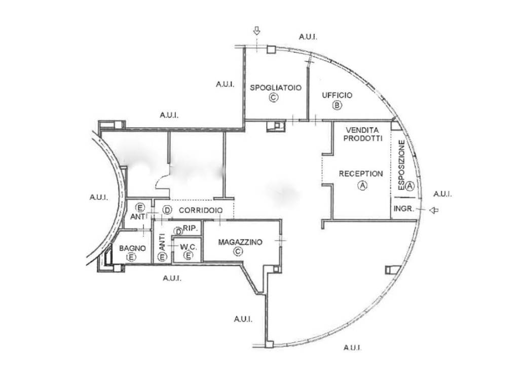 ufficio in affitto a Brescia in zona Volta