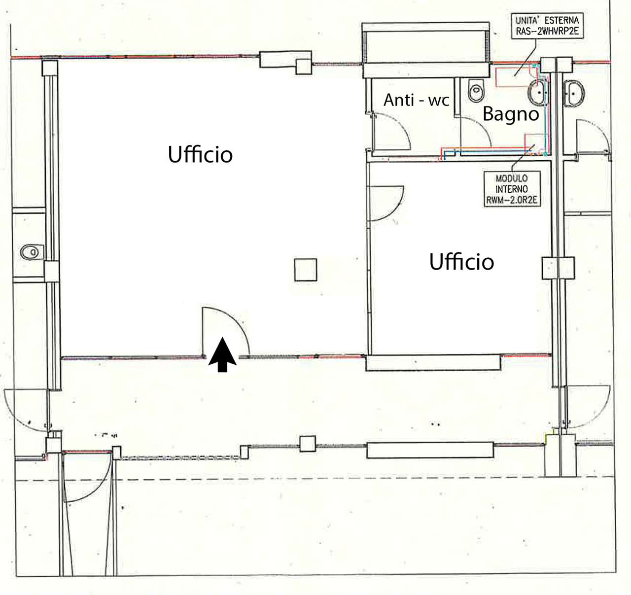 ufficio in affitto ad Edolo in zona Vico