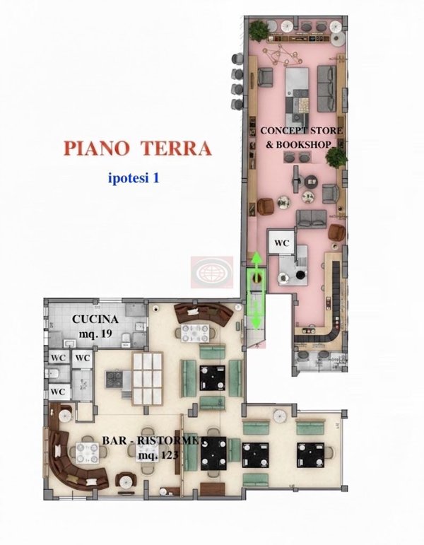 locale commerciale in affitto ad Edolo in zona Vico