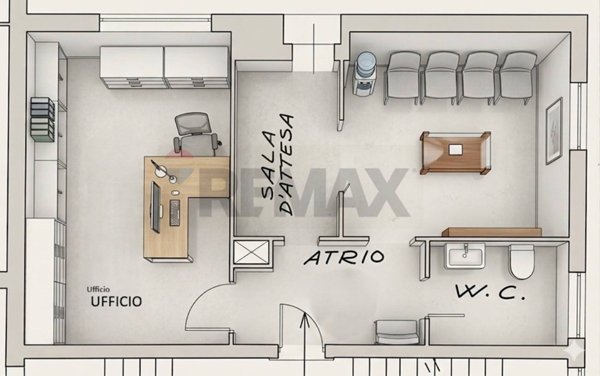 ufficio in affitto ad Edolo in zona Vico