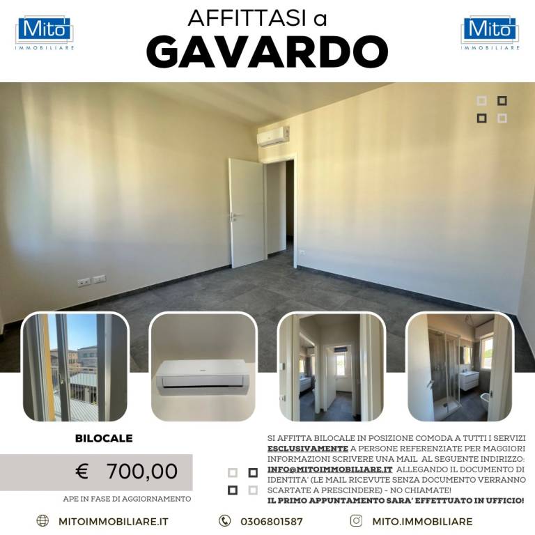 appartamento in affitto a Gavardo