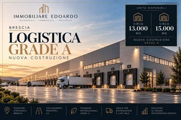 locale commerciale in affitto a Gussago in zona Mandolossa