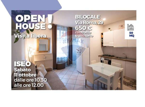 appartamento in affitto ad Iseo