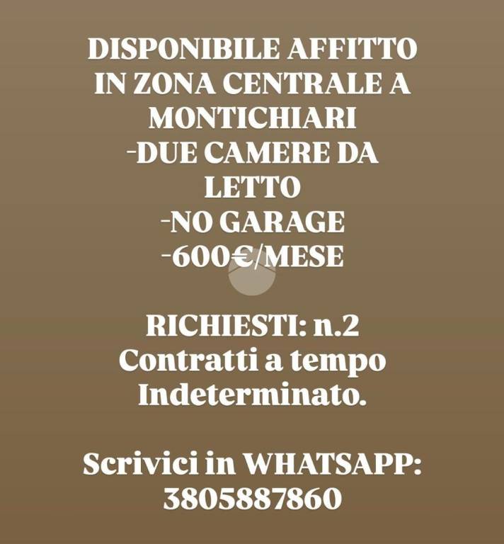 appartamento in affitto a Montichiari in zona Centro Storico