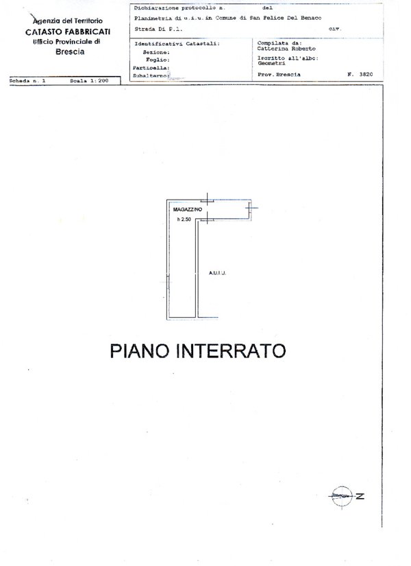 locale di sgombero in affitto a San Felice del Benaco in zona Portese