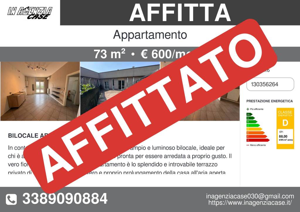 appartamento in affitto a Verolavecchia