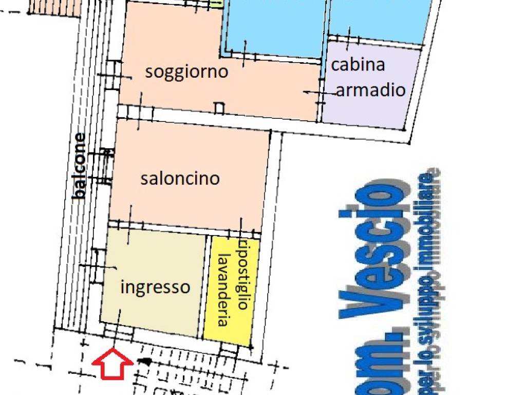 appartamento in affitto a Chieri