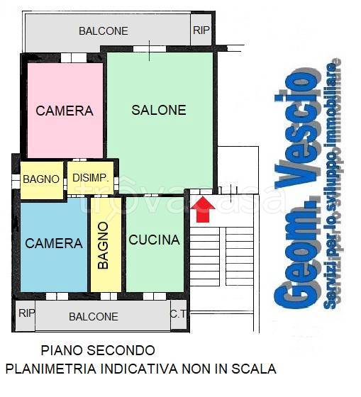 appartamento in affitto a Chieri