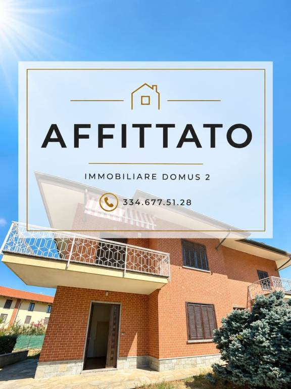 appartamento in affitto a Chieri in zona Canarone