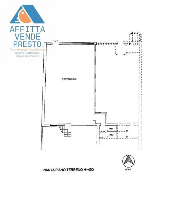 negozio in affitto a Chivasso
