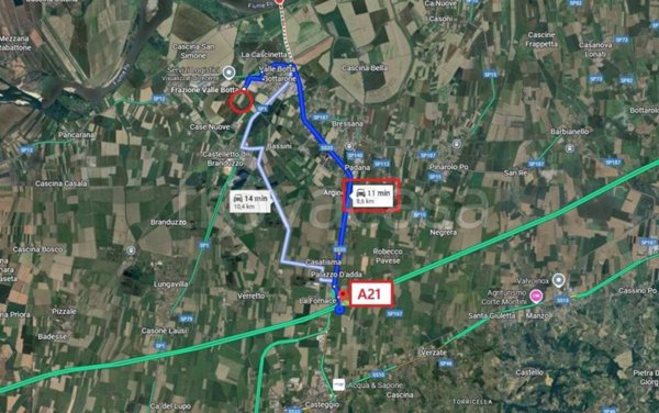 terreno edificabile in affitto a Bressana Bottarone