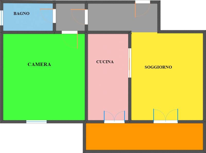 appartamento in affitto a Pavia in zona Policlinico