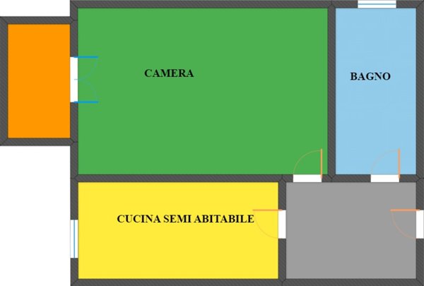 appartamento in affitto a Pavia in zona Borgo Ticino