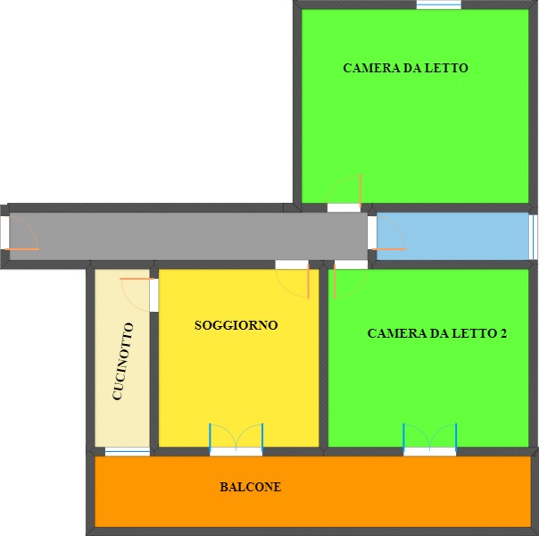 appartamento in affitto a Pavia in zona Casa sul Fiume