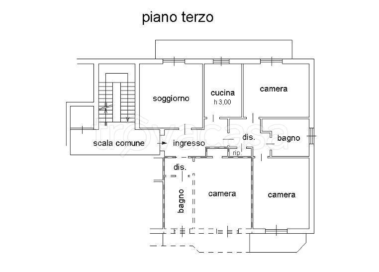 appartamento in affitto a Voghera