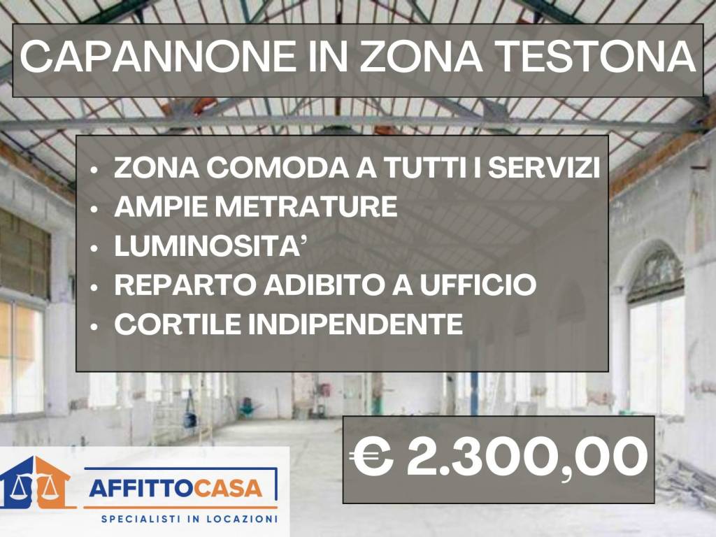 locale commerciale in affitto a Moncalieri in zona Testona