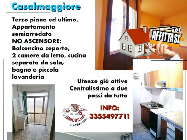 appartamento in affitto a Casalmaggiore
