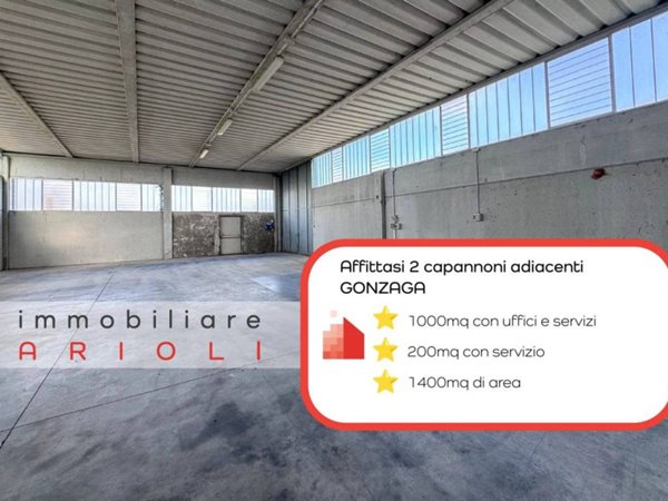 locale commerciale in affitto a Gonzaga