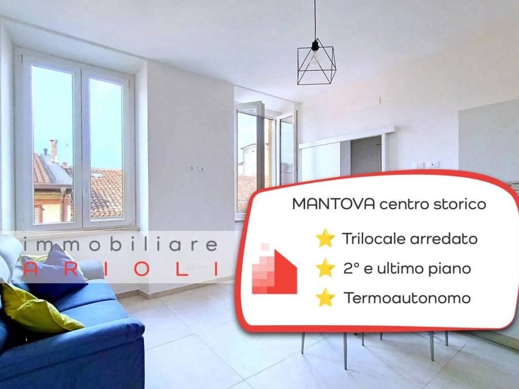appartamento in affitto a Mantova in zona Centro Storico