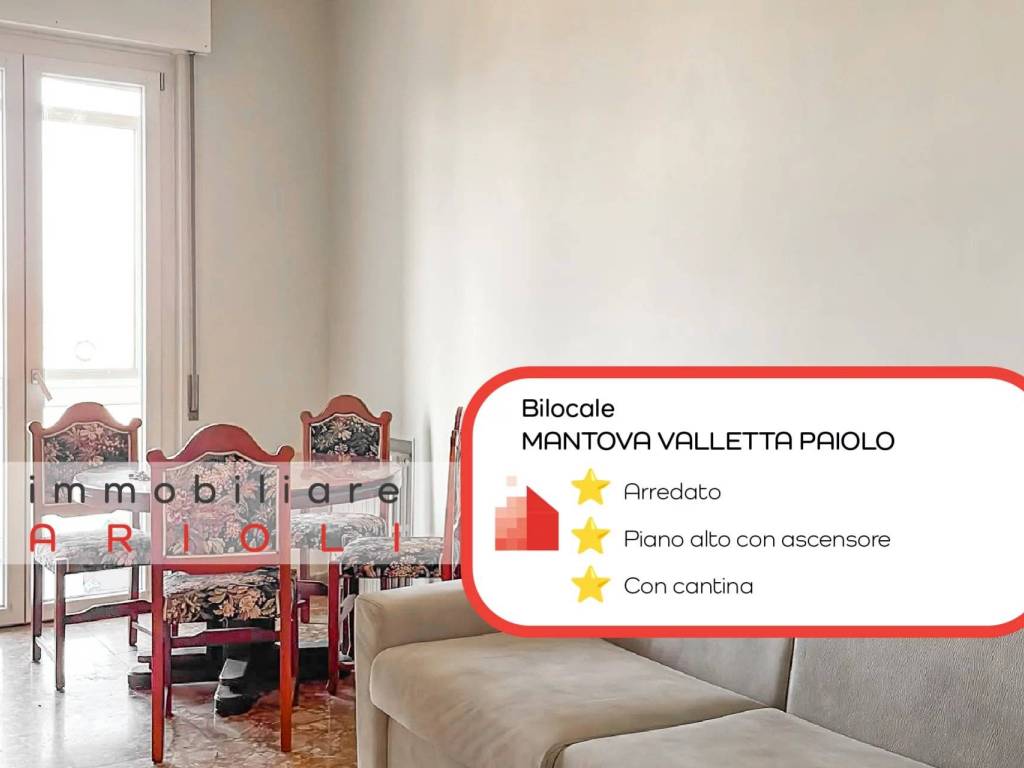 appartamento in affitto a Mantova in zona Valletta Paiolo
