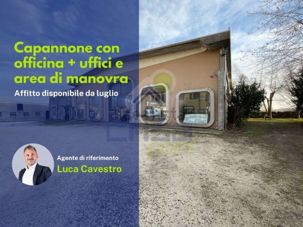 capannone in affitto a Viadana