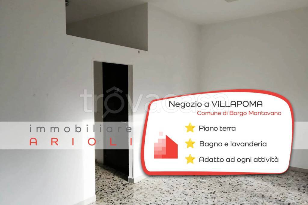 negozio in affitto a Borgo Mantovano in zona Villa Poma