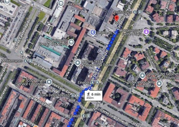 appartamento in affitto a Torino in zona Crocetta